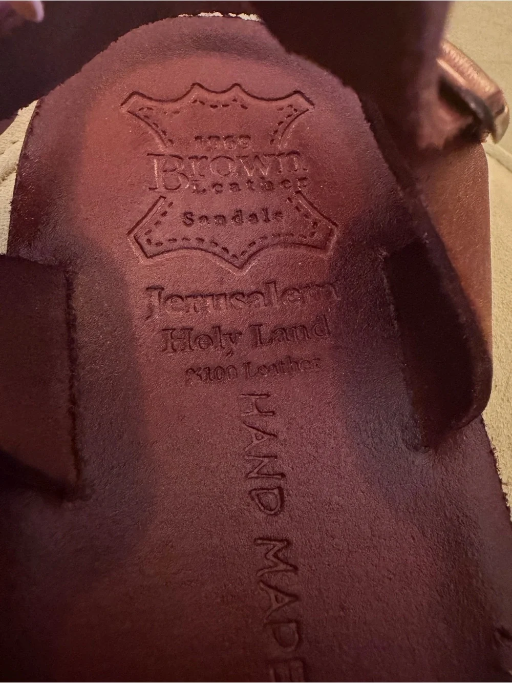 Brown Leather premium brown